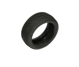 HB RACING 1:8 Buggy Black Jack White Compound Tyre (1pc)...