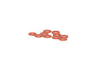 HB RACING Washer 2x4x0.5mm (Orange/10pcs) / HB204323