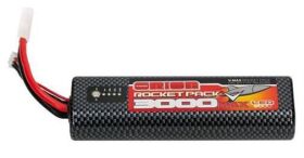 Team Orion Rocket Pack V-Max LiPo 3000 55C Round (LED,...