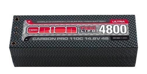 Team Orion Carbon Pro Ultra LiPo 4800 110C 14,8V XS 38mm Pack 5mm Tubes / ORI14084