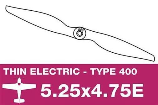 APC Elektro Luftschraube 400 klasse 5.25X4.75E / AP-053475E