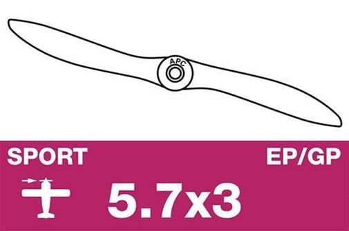 APC Sport Luftschraube EP/GP 5.7X3 / AP-05730