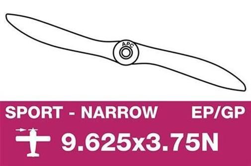 APC Sport Luftschraube fein EP/GP 9.625X3.75N / AP-09638N