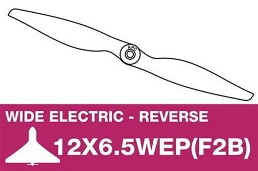 APC Elektro Luftschraube Linkslaufend 12X6.5WEP(F2B) / AP-12065WEP-F2B