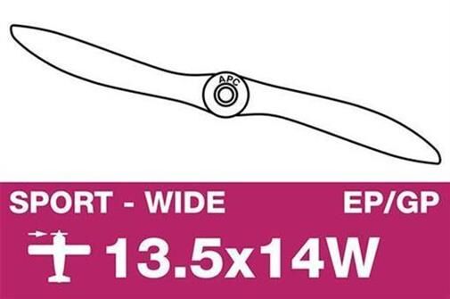 APC Sport Luftschraube EP/GP 13.5X14W / AP-13514W