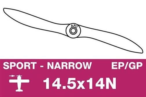 APC Sport Luftschraube fein EP/GP 14.5X14N / AP-14514N