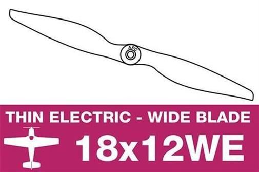 APC Elektro Luftschraube 18X12WE / AP-18012WE