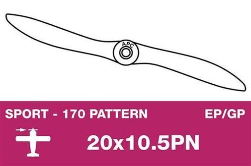 APC Sport Luftschraube fein EP/GP 20X10.5PN / AP-200105PN