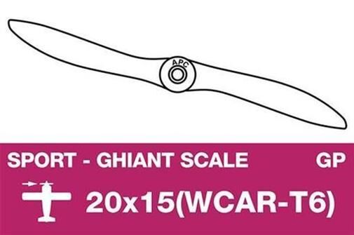 APC Sport Luftschraube Giant scale 20X15(WCAR-T6) / AP-20015WCAR-T6