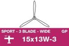 APC Sport Luftschraube 3 Blatt fein 15X13W-3 / AP-3150130W