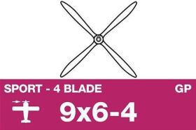 APC Sport Luftschraube 4 Blatt EP/GP 9X6-4 / AP-409060