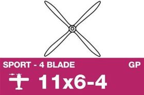 APC Sport Luftschraube 4 Blatt EP/GP 11X6-4 / AP-411060