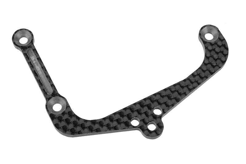 Team Corally Rear Pod Upper Plate SSX-12 Graphite 2.5mm 1 pc / C-00100-006