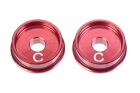 Team Corally Alum. Lower Arm Cap SSX-12 C 2.0mm 2 pcs / C-00100-021