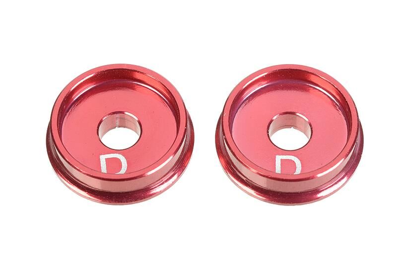 Team Corally Alum. Lower Arm Cap SSX-12 D 1.5mm 2 pcs / C-00100-022