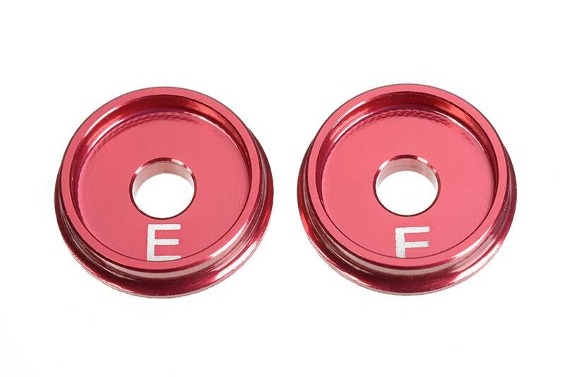 Team Corally Alum. Lower Arm Cap SSX-12 E 1.0mm 2 pcs / C-00100-023