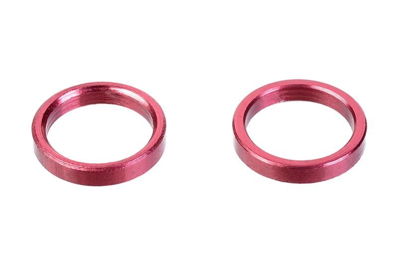 Team Corally Alum. Spacer Ring Inner Dia 6.35mm Width 1.5mm 2 pcs / C-00100-028