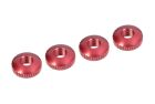 Team Corally Alum. Body Mount Cambered Nuts 4 pcs / C-00100-053