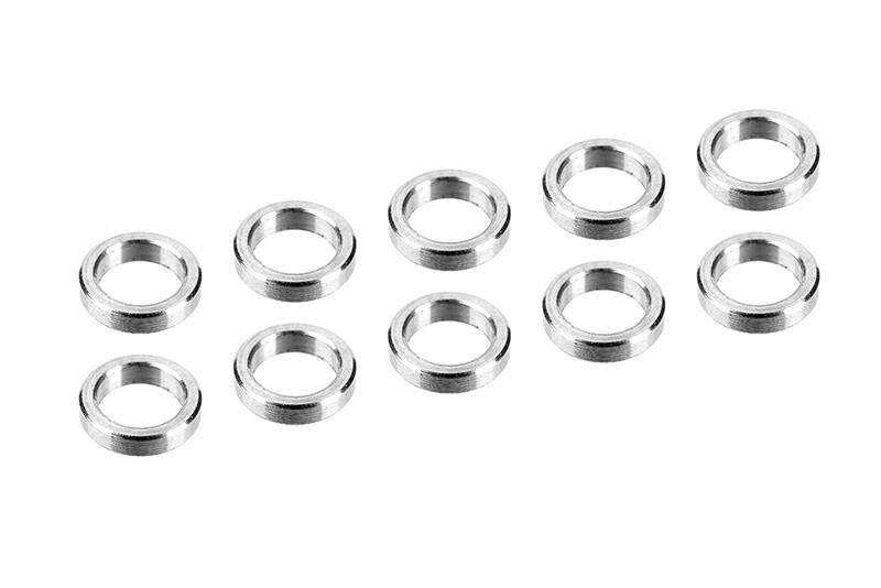 Team Corally Alum. Shim Ring ID 3mm OD 4mm 1.0mm 10 pcs / C-00100-067