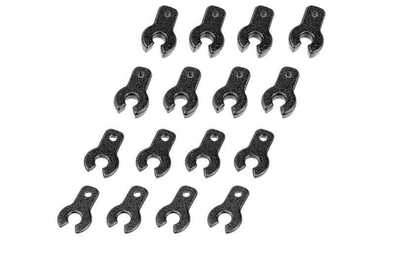 Team Corally Composite Clip 0.5 1 1.5 2.0mm 4 pcs each / C-00100-068