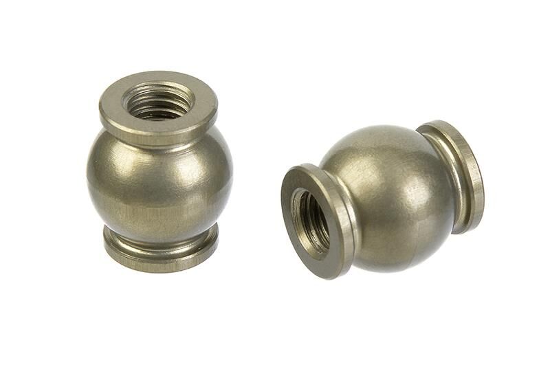 Team Corally Alum. Pivot Ball Hardcoated 2 pcs / C-00100-079