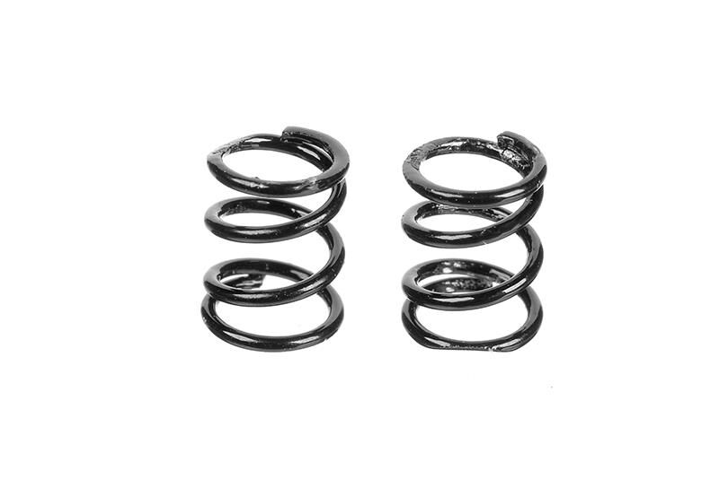 Team Corally Front Spring Coils Black 0.5mm Medium 2 pcs / C-00100-106