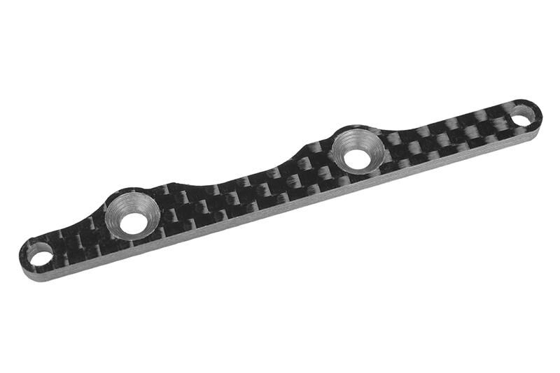 Team Corally Rear Wing Bulkhead Plate FSX-10 Graphite 2.5mm 1 pc / C-00120-009