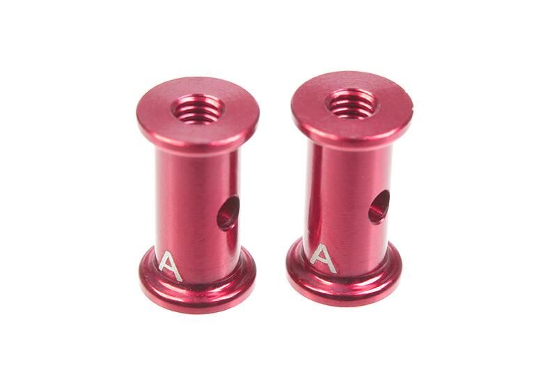 Team Corally Alum. Spacer Holder A 12mm 2 pcs / C-00120-032