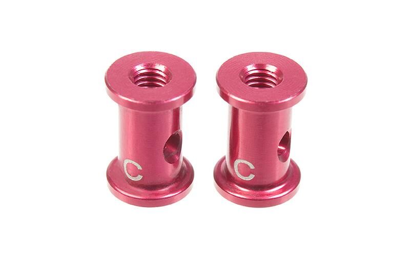Team Corally Alum. Spacer Holder C 10mm 2 pcs / C-00120-034