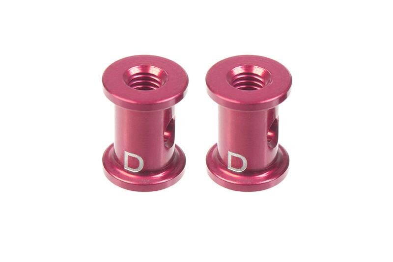 Team Corally Alum. Spacer Holder D 9mm 2 pcs / C-00120-035