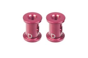 Team Corally Alum. Spacer Holder D 9mm 2 pcs / C-00120-035