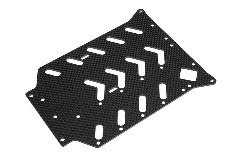 Team Corally Radio Plate SSX-8R 3K Carbon 1 pc / C-00130-004