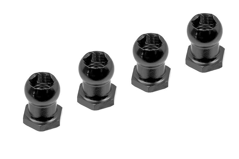 Team Corally Ball for Pivot Brace M3 4 pcs / C-00130-083