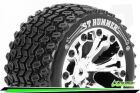 Louise ST-HUMMER 1-10 Stadium Truck Reifen Fertig Verklebt Soft 2.8" Felgen Chrom 0-Offset 2.8" Felgen Chrom 0-Offset EP STAMPEDE 2WD Hinten EP RUSTLER 2WD Hinten EP MONS / T3209SC