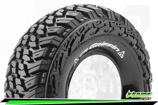 Louise CR-GRIFFIN 1-10 Crawler Reifen Super Soft für 1.9" Felgen 1 Paar / T3230VI