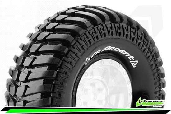 Louise CR-ARDENT 1-10 Crawler Reifen Super Soft fur 1.9" Felgen 1 Paar / T3232VI