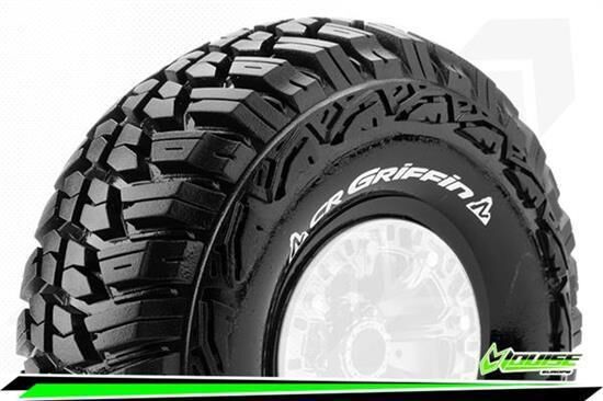 Louise CR-GRIFFIN 1-10 Crawler Reifen Super Soft fur 2.2" Felgen 1 Paar / T3235VI