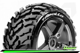 Louise T-APOLLO 1-8 Truggy Reifen Fertig Verklebt Soft...