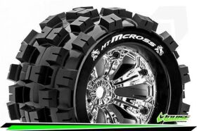 Louise MT-MCROSS 1-8 Monster Truck Reifen Fertig Verklebt...