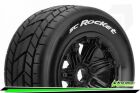 Louise SC-ROCKET 1-5 Short Course Truck Reifen Fertig Verklebt SPORT Felgen Schwarz Hex 24mm 1 Paar / T3291B