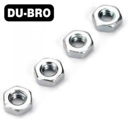 DU-BRO Nuts 2mm Hex Nuts (4 pcs per package) / DUB2103
