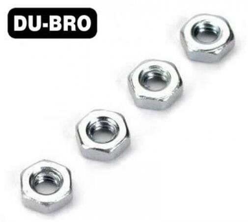 DU-BRO Nuts 3mm Hex Nuts (4 pcs per package) / DUB2105