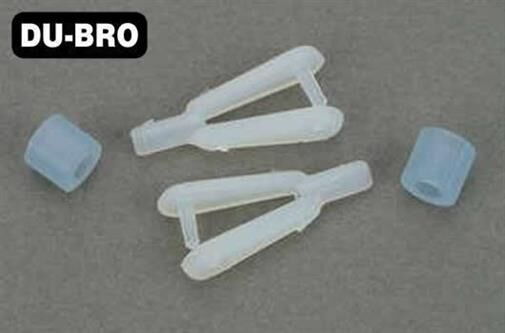 DU-BRO Flugzeugteile Nylon Kwik-Links Minigröße (2 Stk.) / DUB228