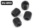 DU-BRO Grub Screws 4mm x 6 Socket Set Screws (4 pcs per package) / DUB2171