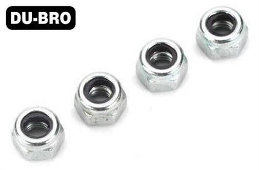 DU-BRO Nuts 5mm Nylon Insert Lock Nuts (4 pcs per package) / DUB2175