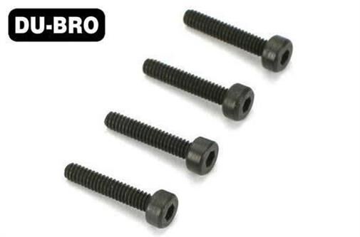 DU-BRO Screws 2mm x 4 Socket Head Cap Screws (4 pcs per package) / DUB2111
