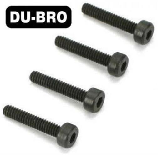 DU-BRO Screws 3mm x 10 Socket Head Cap Screws (4 pcs per package) / DUB2123