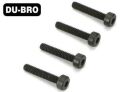 DU-BRO Screws 4.0mm x 18 Socket-Head Cap Screws (4 pcs per package) / DUB2279