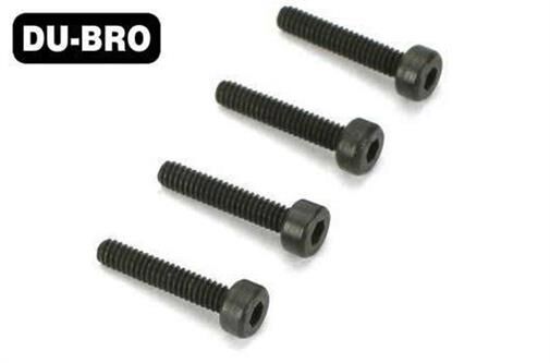DU-BRO Screws 4.0mm x 40 Socket-Head Cap Screws (4 pcs per package) / DUB2282