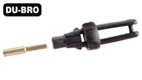 DU-BRO Flugzeugteile Long Arm Micro Clevis (.062) Black...